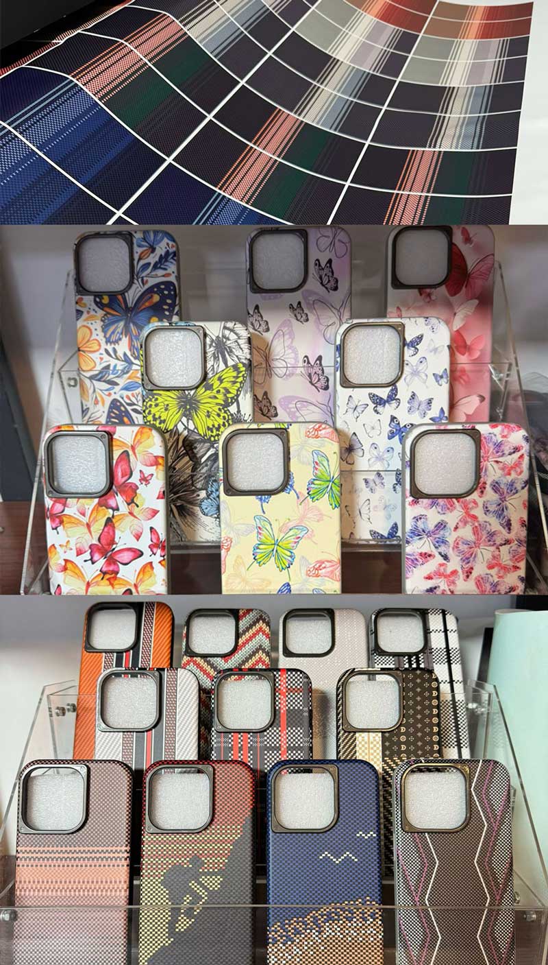 硅胶和皮革手机壳打印方案